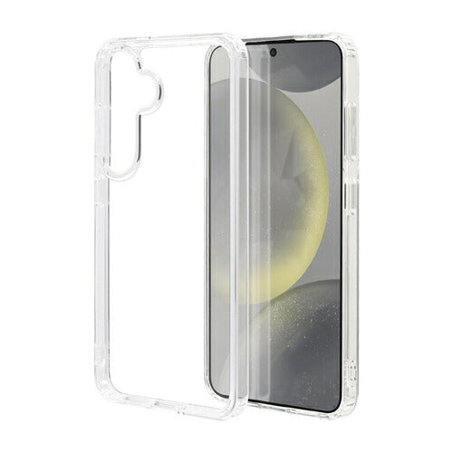 Galaxy S24用 ハイブリッド RHINO 耐衝撃吸収 MIL規格 強い 頑丈 クリア 透明 表面硬度5H ラスタバナナ 7833GS24HACL