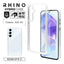 Galaxy A55 5G ハイブリッドケース RHINO ライノ 耐衝撃吸収 MIL規格 強い 頑丈 クリア 透明 表面硬度5H ラスタバナナ 7939GA55HACL
