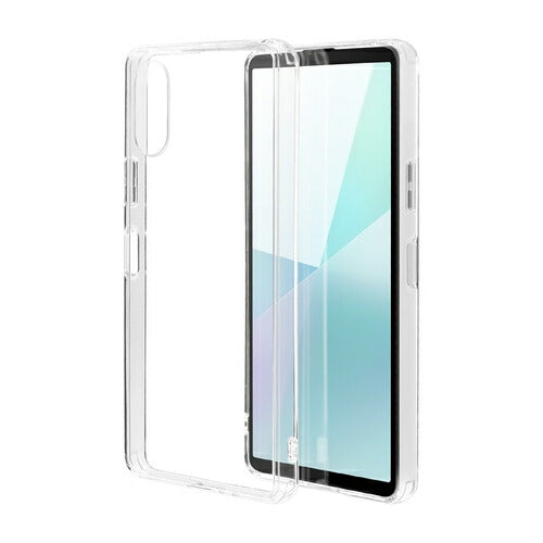 Xperia 10 VI用 ハイブリッド RHINO ライノ 耐衝撃吸収 MIL規格 強い 頑丈 クリア 透明 表面硬度5H エクスペリア ラスタバナナ 7970XP106HACL