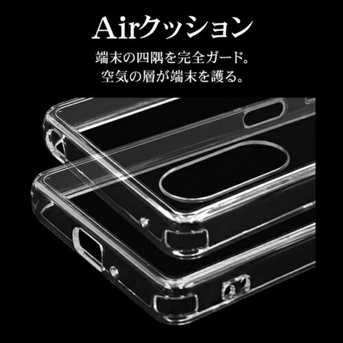Xperia 10 VI用 ハイブリッド RHINO ライノ 耐衝撃吸収 MIL規格 強い 頑丈 クリア 透明 表面硬度5H エクスペリア ラスタバナナ 7970XP106HACL