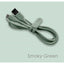USB Type-A to Type-C シリコンケーブル 1m calon スモーキーグリーン ラスタバナナ R10CAAC3A06SGR