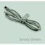 USB Type-C to Type-C Power Delivery シリコンケーブル 1m calon スモーキーグリーン ラスタバナナ R10CACC3A04SGR