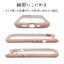 iPhone 16e用 MIMI 猫耳ハイブリッドケース 背面クリア TPUバンパーケース（スモーキーピンク） ラスタバナナ 8654IP5EHPSPK