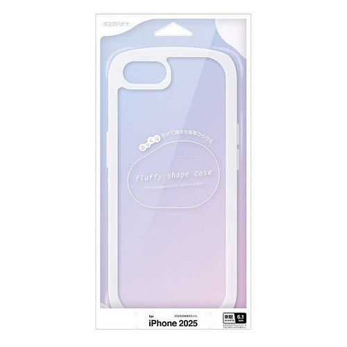 iPhone 16e Fluffy Shape TPUケース ホワイト ラスタバナナ 8670IP5ETPWH