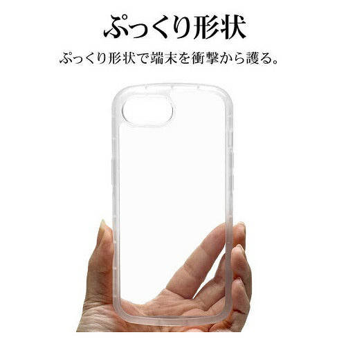 iPhone 16e Fluffy Shape TPUケース ホワイト ラスタバナナ 8670IP5ETPWH