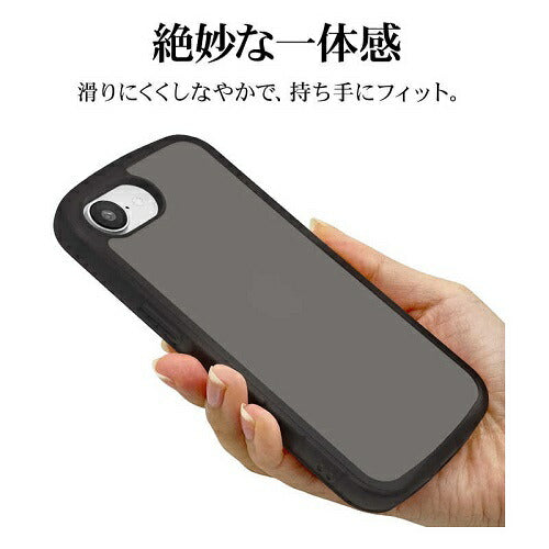iPhone 16e Fluffy Shape TPUケース ブラック ラスタバナナ 8671IP5ETPBK