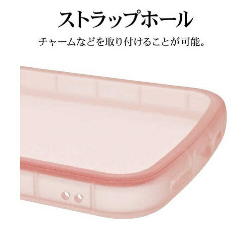 iPhone 16e Fluffy Shape TPUケース コーラル ラスタバナナ 8672IP5ETPCO
