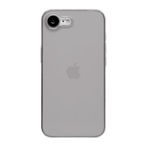 iPhone 16e ハードカバー ULTRA LIGHT スリムフィット 超軽量 極薄 0.6mm ワイヤレス充電対応 クリアブラック ラスタバナナ 8691IP5EPCBK