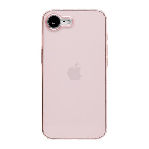 iPhone 16e ハードカバー ULTRA LIGHT スリムフィット 超軽量 極薄 0.6mm ワイヤレス充電対応 クリアピンク ラスタバナナ 8692IP5EPCPK