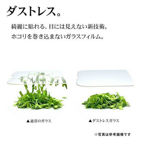 iPhone 16e/14/13 Pro/13用ガラスフィルム 高光沢 高透明 クリア 傷に強い ホコリ防止 簡単貼り付け ラスタバナナ GST4713IP5E