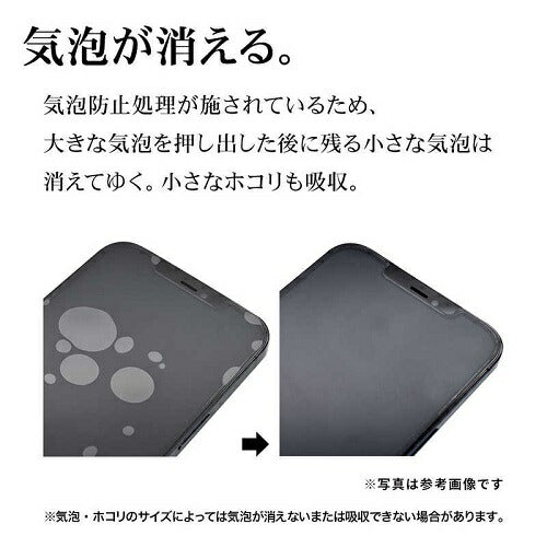 iPhone 16e/14/13 Pro/13用ガラスフィルム 高光沢 高透明 クリア 傷に強い ホコリ防止 簡単貼り付け ラスタバナナ GST4713IP5E