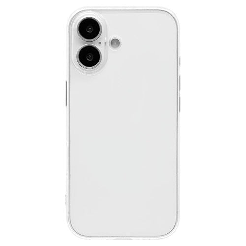 iPhone17 ケース カバー ソフトケース TPU 耐衝撃吸収 クリア 透明 1.3mm ストラップホール ワイヤレス充電対応 クリア アイフォン スマホケース ラスタバナナ 8878IP5ATPCL