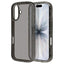 iPhone17 ケース カバー ソフトケース TPU fluffy shape case 耐衝撃吸収 ストラップホール ブラック ラスタバナナ 8928IP5ATPBK