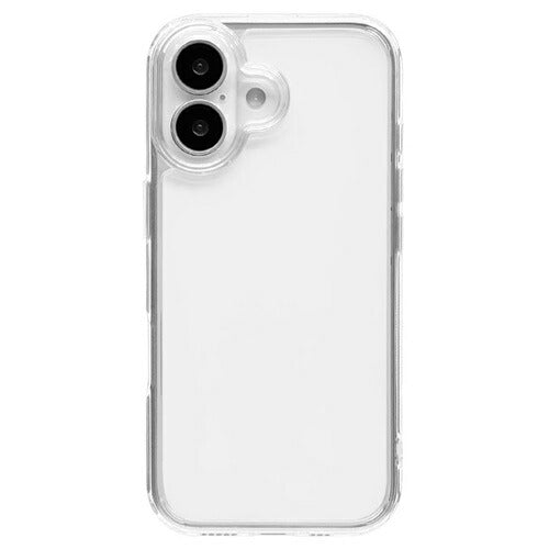 iPhone17 ケース カバー ハイブリッド 耐衝撃吸収 クリア 透明 TPUバンパーケース ストラップホール ワイヤレス充電 KAZARi TAI クリア アイフォン スマホケース ラスタバナナ 8950IP5AHPCL
