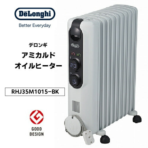 デロンギ オイルヒーター RHJ35M1015 BK