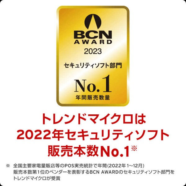 ウイルスバスター トータルセキュリティ スタンダード 3年版 トレンドマイクロ TICEWWJGXSBUPN3701Z