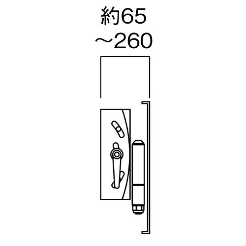 HAYAMI ハヤミ工産 壁掛金具 ～43V型対応 LH-61