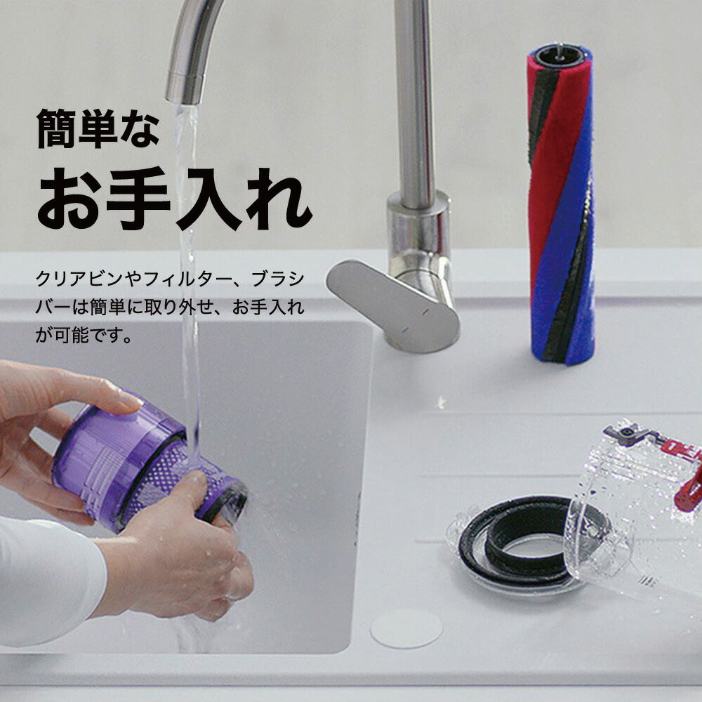 Dyson サイクロン式スティッククリーナー 充電式 パワーブラシタイプ シルバー/アイアン/ニッケル ハンディ掃除機 軽量 充電式 Dyson Micro Origin ダイソン SV33FFOR