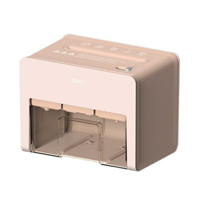 シュレッダー コンパクト 卓上型 A5サイズ ピンク DELI T925-PK