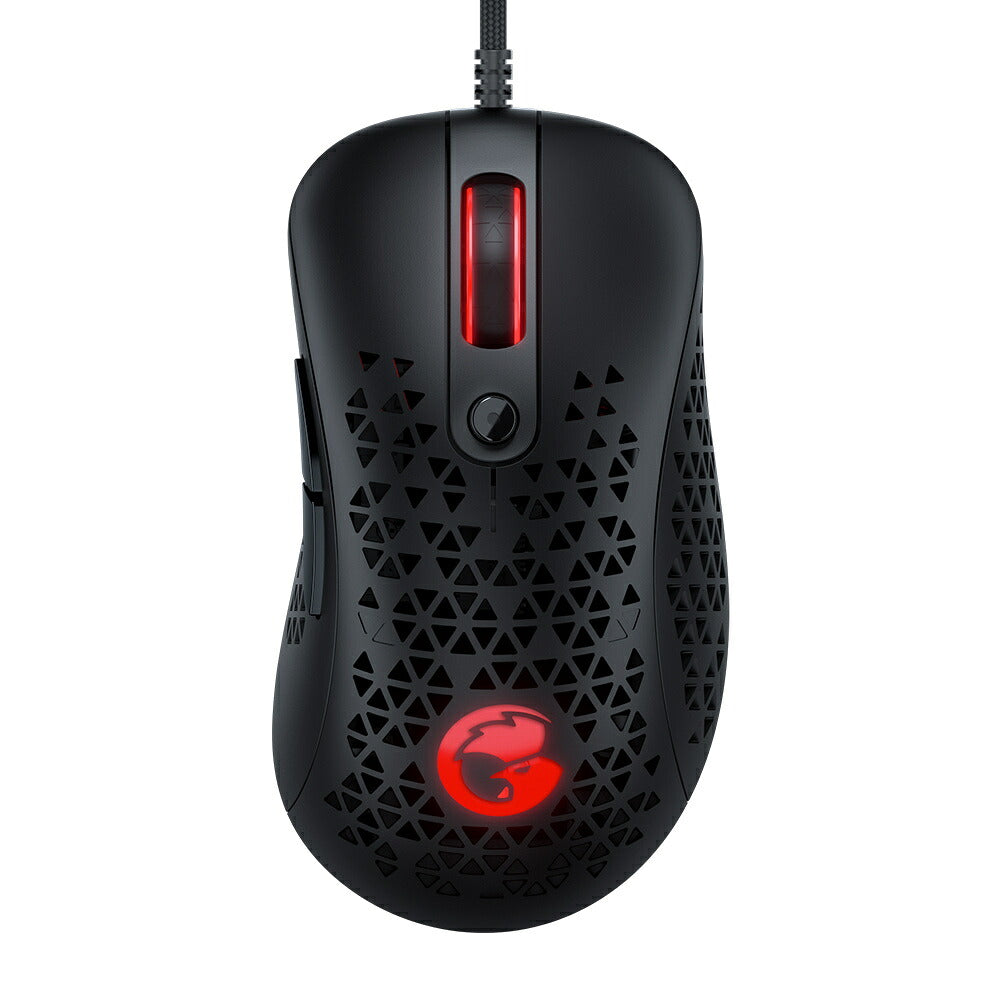 GameSir ゲームサー 軽量有線ゲーミングマウス GM500 12000DPI ブラック