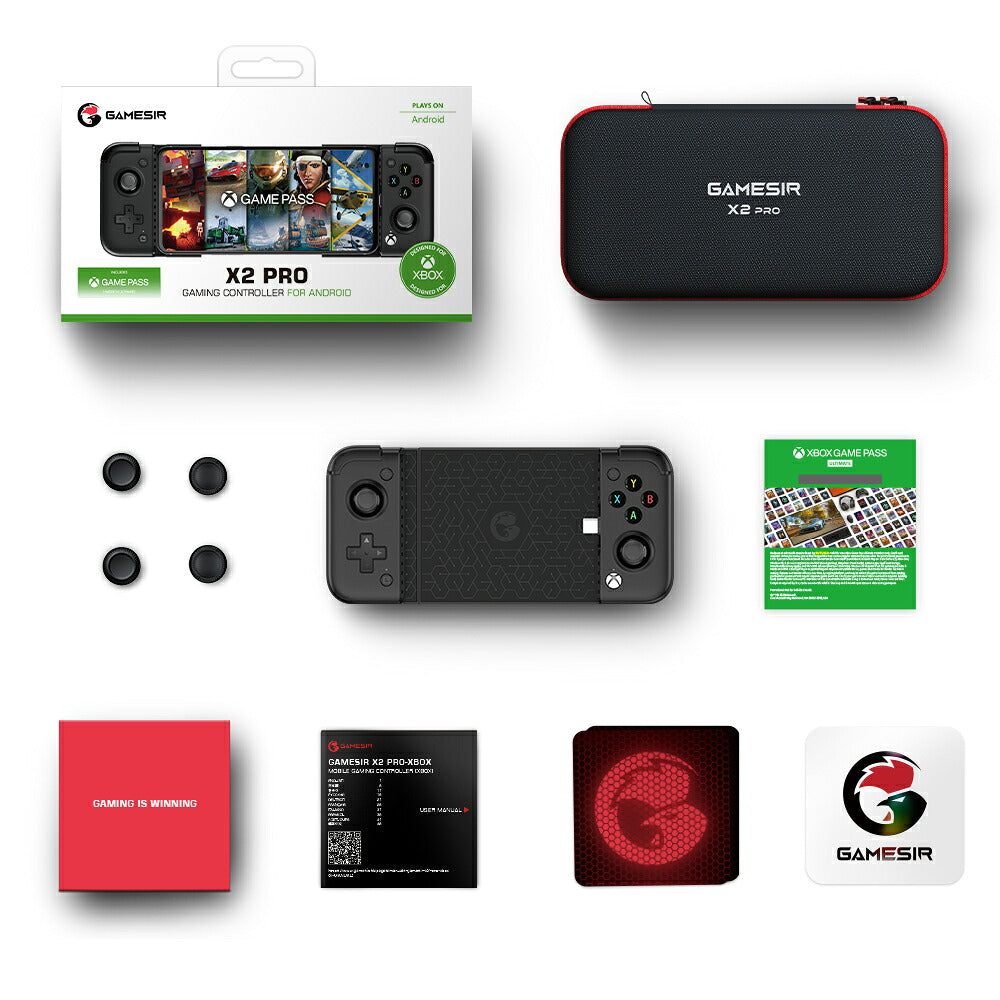GameSir ゲームサー モバイルゲーミングコントローラー X2 Pro Black ブラック