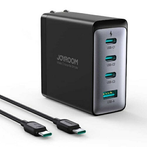 AC充電器 100W PD対応 4ポート ブラック JOYROOM TCG04