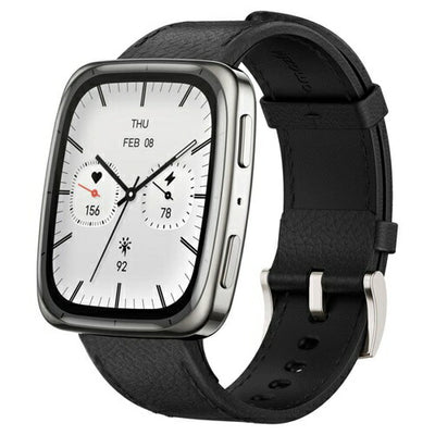 スマートウォッチ Amazfit Active 2 Square ブラックレザー Zepp Health Corporation SP170075-C01