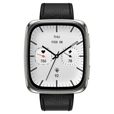 スマートウォッチ Amazfit Active 2 Square ブラックレザー Zepp Health Corporation SP170075-C01
