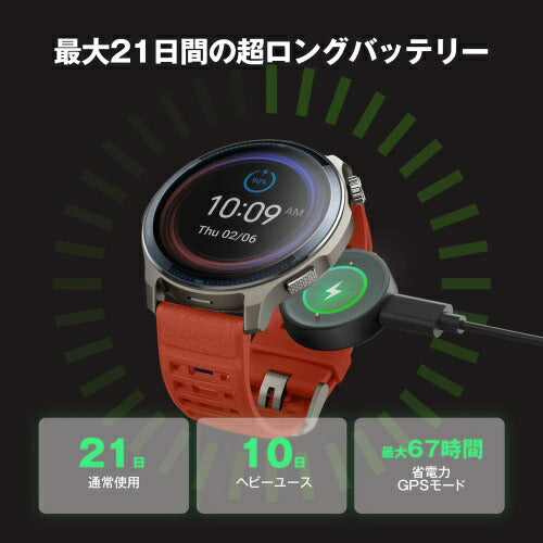 スマートウォッチ Balance 2 Ａｍａｚｆｉｔ SP170076-C01 ブラック