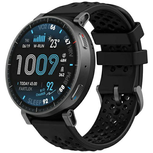 Amazfit アマズフィット Active MAX スマートウォッチ SP170080-C01 GPS AMOLED 防水 ブラック