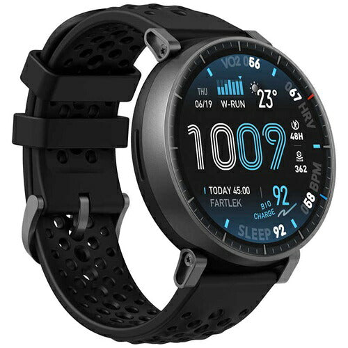 Amazfit アマズフィット Active MAX スマートウォッチ SP170080-C01 GPS AMOLED 防水 ブラック