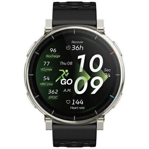 Amazfit アマズフィット Active 3 premium スマートウォッチ SP170082-C248 通話対応 アペックスシルバー