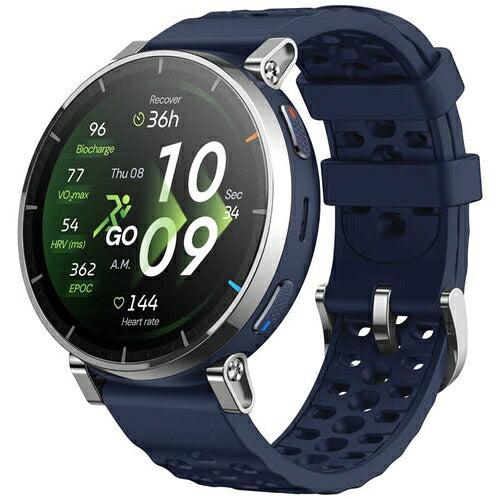 Amazfit アマズフィット Active 3 premium スマートウォッチ SP170082-C116 通話対応 アトラスブルー