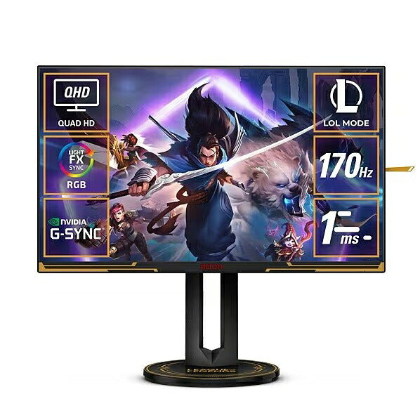 AOC エーオーシー AGON Pro 27型ゲーミングモニター AG275QXL/11 QHD 170Hz