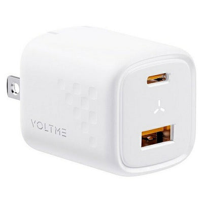 充電器 30W TypeC×1ポート TypeA×1ポート ホワイト VOLTME V2098