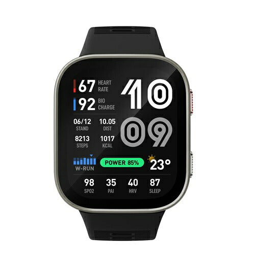 Amazfit アマズフィット Bip Max スマートウォッチ SP170085-C24 大画面 長時間バッテリー シルバー