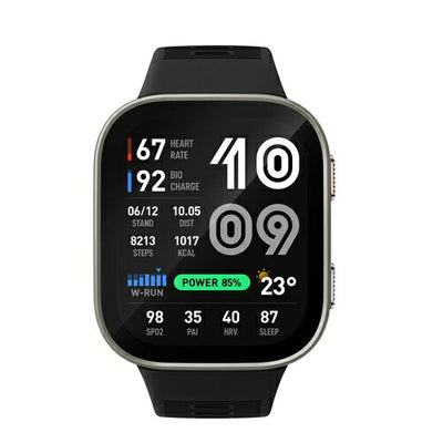 Amazfit アマズフィット Bip Max スマートウォッチ SP170085-C24 大画面 長時間バッテリー シルバー