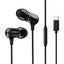 イヤホン 有線 タイプC TRINITY カナル型 USB Type-C ブラック Black AZLA AZL-TRINITY-UC-BLK