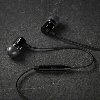イヤホン 有線 タイプC TRINITY カナル型 USB Type-C ブラック Black AZLA AZL-TRINITY-UC-BLK