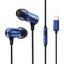 イヤホン 有線 タイプC TRINITY カナル型 USB Type-C ブルー Blue AZLA AZL-TRINITY-UC-BLU