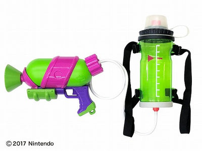 スプラトゥーン２タンク付スプラシューター ネオングリーン SPT-901AGRN 水鉄砲 ウォーターガン 水ピストル 水てっぽう 水遊び 海水浴 プール おもちゃ キッズ 子ども会 イベント スプラトゥーン 水鉄砲 スプラシューター