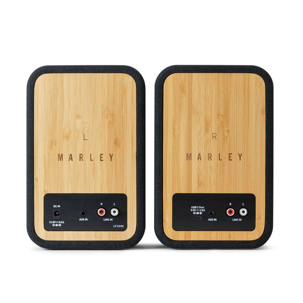 ブルートゥース スピーカー / ブックシェルフ型（ペア） シグネチャーブラック ［Bluetooth対応］ House of Marley EM-GET-TOGETHER-DUO-SB