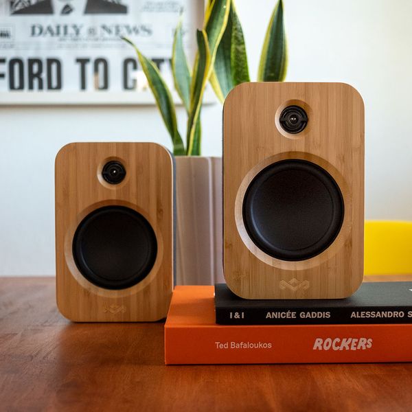ブルートゥース スピーカー / ブックシェルフ型（ペア） シグネチャーブラック ［Bluetooth対応］ House of Marley EM-GET-TOGETHER-DUO-SB