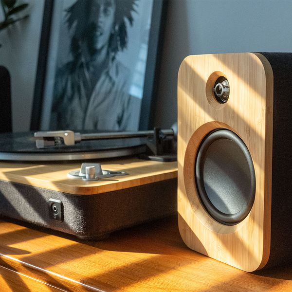 ブルートゥース スピーカー / ブックシェルフ型（ペア） シグネチャーブラック ［Bluetooth対応］ House of Marley EM-GET-TOGETHER-DUO-SB