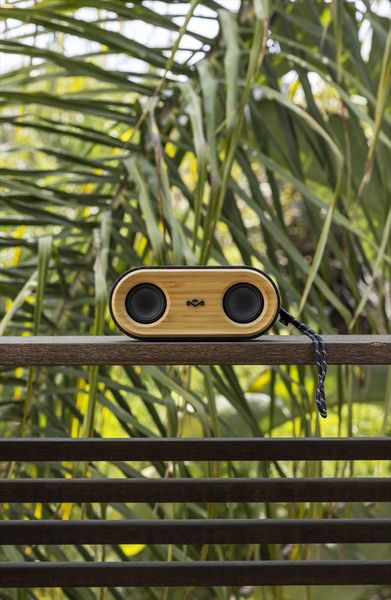 ブルートゥース スピーカー シグネチャーブラック ［防水 /Bluetooth対応 /Wi-Fi非対応］ House of Marley EM-GET-TOGETHER2-MINI-SB