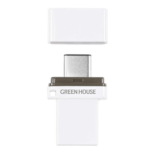 グリーンハウス GREENHOUSE USBメモリ GH-UFY3CA32GWH 32GB