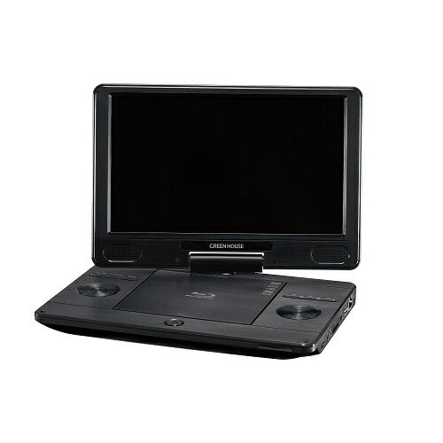 dvdプレーヤー ポータブル ブルーレイ グリーンハウス GREEN HOUSE 11.6型 大画面 ポータブルDVD GH-PBD11B