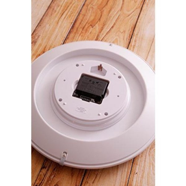 電波ビンテージウッドクロック ブルー BRUNO（ブルーノ） BCR008-BL