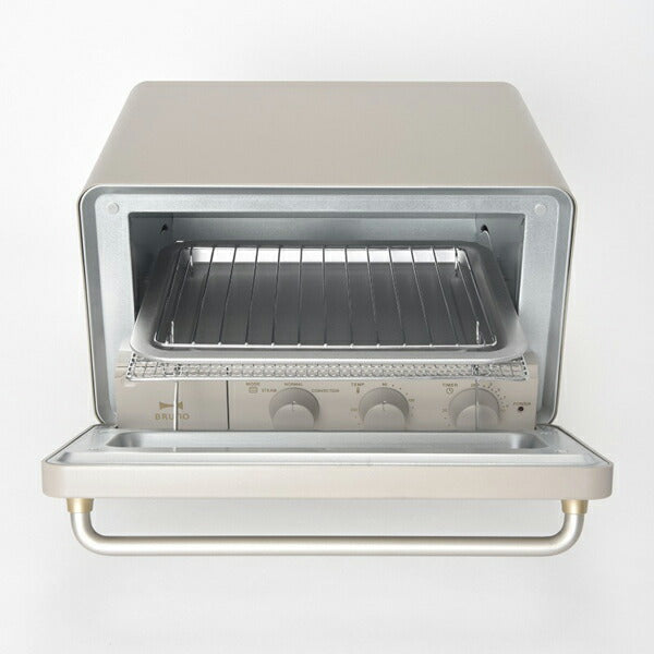 スチーム&ベイク トースター グレージュ BRUNO BOE067-GRG