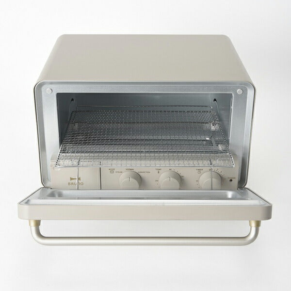 スチーム&ベイク トースター グレージュ BRUNO BOE067-GRG